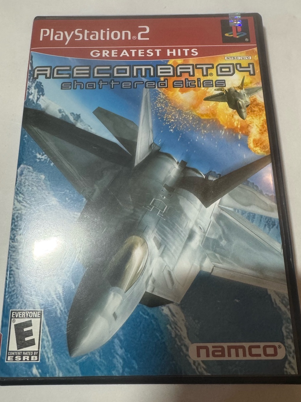Ace Combat 04 Playstation 2 Greatest Hits Game Complete With Manual